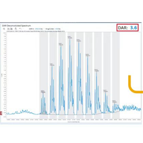 ADC drug biological analysis, DAR value analysis